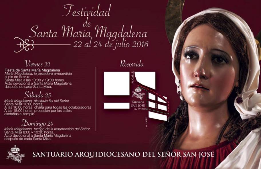 Festividad Maria Magdalena Recoleccion