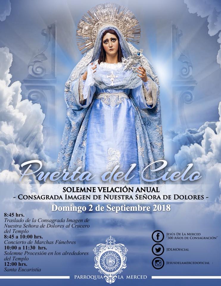 Velacion Virgen de Dolores La Merced