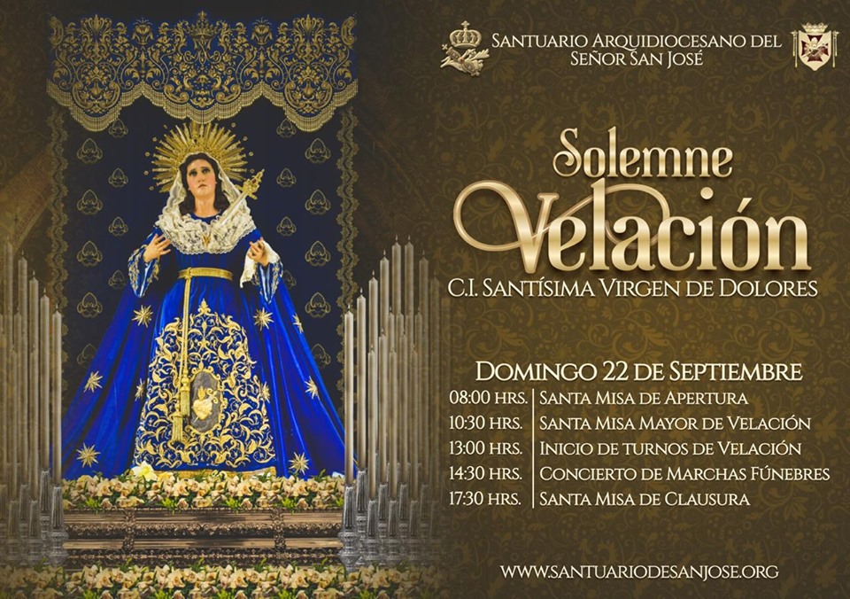 Velacion Virgen de Dolores San Jose 2019
