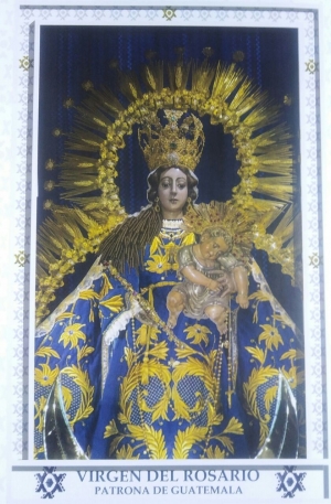Mosaico de Nuestra Virgen del Rosario al Vaticano