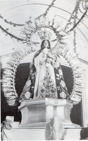 Procesión Extraordinaria de la Virgen del Rosario de 1941