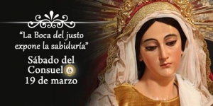 Alegoria y programa de Marchas de la Procesión de la Virgen de Dolores de la Recolección del Sábado anterior a Ramos