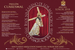 Pregón Cuaresmal del Santuario Arquidiocesano del Señor San Jose 2018