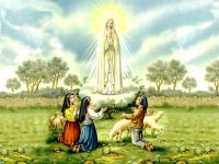 13 de mayo de 1917, primera aparición de Nuestra Señora la Santísima Virgen de Fátima