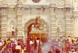 Jesús Nazareno de la Dulce Mirada cuarto Domingo de Cuaresma, 1 de Abril de 1973.