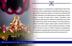 Procesión Extraordinaria Virgen de la Asunción de Jocotenango Sacatepéquez