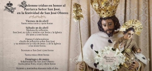 Triduo en honor al Patriarca San José en en Santuario Arquidiocesano del Señor San José