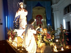 Rezado de la Inmaculada Concepción del Templo de la Recolección