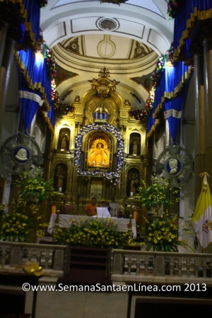 Decorando la Basílica Menor de Nuestra Señora del Rosario, Templo de Santo Domingo