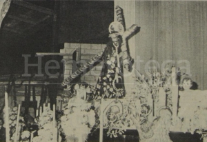 Bodas de Plata de la Procesión del Silencio con Jesús Nazareno de San José año 1979
