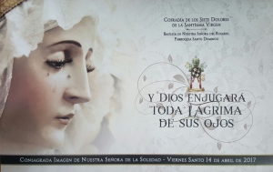 Turno y Programa de Marchas a Interpretarse Viernes Santo, Nuestra Señora de Soledad Santo Domingo 