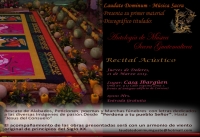 Recítal Acústico Antología de Música Sacra Guatemalteca