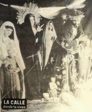 [Fotografía Antigua]  Jesús Nazareno de la Merced de Antigua Guatemala 1976