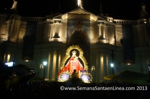 Procesión de la Aurora de la Virgen de Nuestra Señora del Rosario del Templo de Santo Domingo