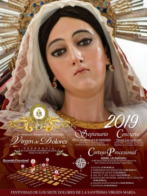 [Recorrido Procesional] Procesión de Velación Virgen de Dolores del Templo de la Recolección, Sábado 07 de septiembre 15:00