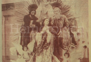 Fotografía de la Inmaculada Concepción de Catedral Metropolitana de principios de siglo XX