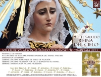 Solemne Velación Santísima Virgen de Soledad, Recolección