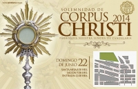 Recorrido Procesional en la Solemnidad de Corpus Christi en la Parroquia Nuestra Señora de Candelaria
